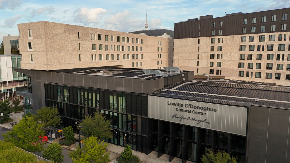 Aerial shot of the Cultural Centre
