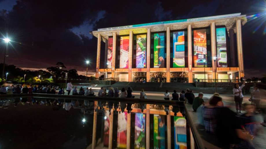 Enlighten Festival. Photo: VisitCanberra
