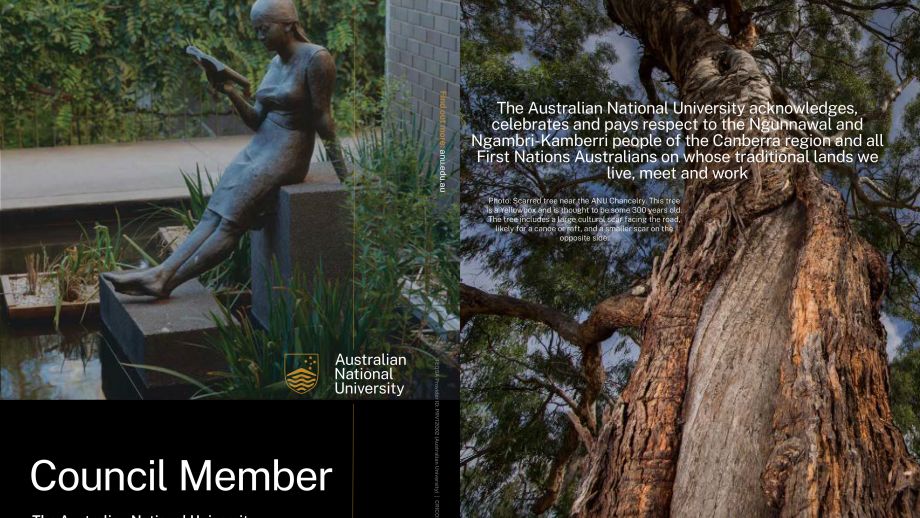 ANU Council Member Candidate Booklet Cover