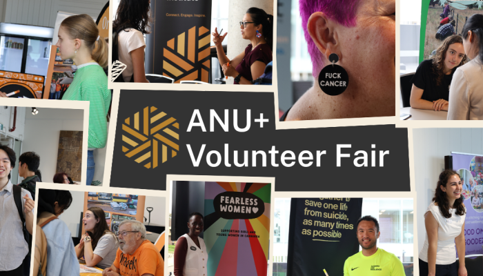 ANU+ Volunteer Fair 2026